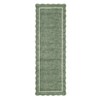 Modern Washable Area Rug, Scalloped Throw Carpet with Non Slip Backing, Low Pile Stain Resistant Floor Carpet for Living Room - 2 of 4