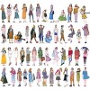 Wrapables Fashion Women People Vinyl Stickers for Scrapbooking, Journaling, Water Bottles - 3 of 4