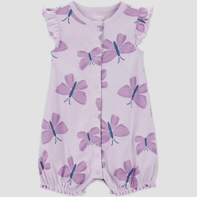 Carter's Just One You® Baby Girls' Ruffle Sleeve Romper