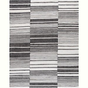 Mark & Day Katarina Woven Indoor Area Rugs Black/Light Silver - 1 of 2