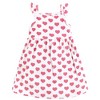 Hudson Baby Girls Cotton Dresses, Cloudy Rainbow - 3 of 3