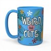 Adult Lilo & Stitch Weird But Cute 15 oz Ceramic Mug - 2 of 4