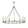 Z-Lite Beau 15 - Light Chandelier in  Rubbed Brass - 3 of 4