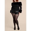 ELOQUII Faux Fur Off The Shoulder Sweater - 4 of 4