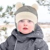 Rising Star Baby Girls & Boys Trapper Hat and Mitten set, Winter set for Infants Ages 0-24 Months - 2 of 2