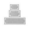 24x72" Cotton Tufted Bath Rug, Water Absorbing Carpet at the Bathroom Entrance - 4 of 4
