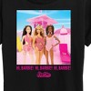 Women's - Barbie - Hi Barbie Beach Short Sleeve Graphic T-Shirt - 2 of 4