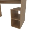 NicBex Minimalist Computer Desk with Open Storage Compact Workstation for Home Office & Small Spaces - 4 of 4