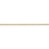 Black Bow Jewelry 1.1mm 14k Yellow Gold Solid Flat Cable Chain Necklace - 3 of 4