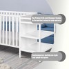 VYNXARIA 3-in-1 Convertible Crib and Changer Combo White - 3 of 4