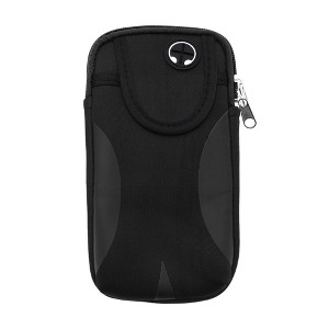 Unique Bargains Double Layer Phone Holder Arm Bands 1 Pc - 1 of 4