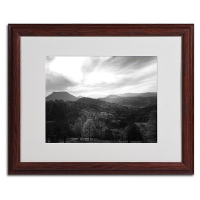 Trademark Fine Art -Philippe Sainte-Laudy 'Over the Lighting' Matted Framed Art