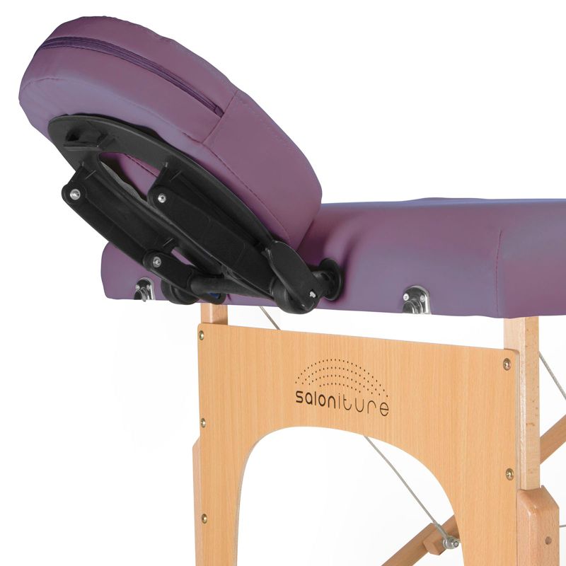 Saloniture Portable Professional Folding Massage Table with Carrying Case, 2 of 7