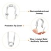 Unique Bargains Metal DIY Blankets Crafts Brooch Making Home Sewing Large Safety Pins 24 Pcs - 3 of 4