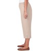 Alfred Dunner Womens Button Hem Denim Capri Pant - 4 of 4
