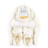 Hudson Baby Trapper Hat, Mitten and Bootie Set, Giraffe - 2 of 4
