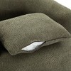 Sapphtopaz 360° Swivel Accent Chair with Pillow Boucle Upholstered Barrel Chair with Armrests Comfy Sofa Reading Chair for Living Room, Bedroom - 4 of 4