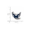 Black Bow Jewelry Sterling Silver Washington Capitals NHL Bead Charm - 3 of 4
