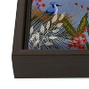 Joy Laforme Christmas Merry Merry Wreath Framed Art Canvas - Society6 - 4 of 4