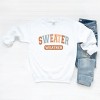 Simply Sage Market Varsity Sweater Weather Sweatshirt - 3 of 4