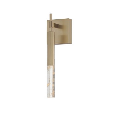 ET2 Lighting Diaphane 1 - Light Wall Light in  Gold