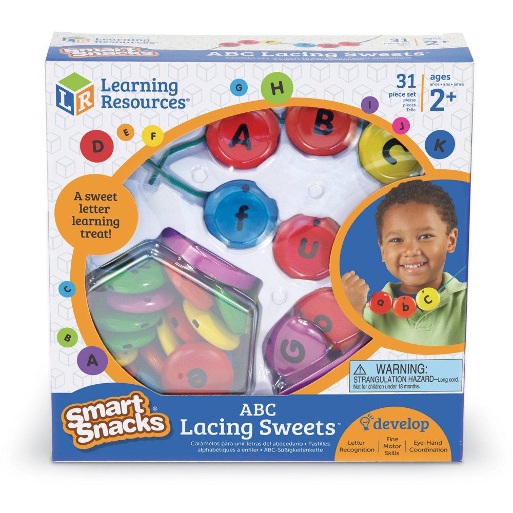 UPC 765023072044 product image for Learning Resources Smart Snacks ABC Lacing Sweets | upcitemdb.com