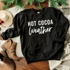 Simply Sage Market Women's Graphic Sweatshirt Hot Cocoa Weather - 2 of 2