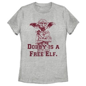 Women's Harry Potter Dobby is a Free Elf T-Shirt - 1 of 4