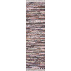 Rag Rug RAR121 Hand Woven Indoor Rugs - Safavieh - 1 of 4
