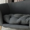 Mewoofun Modern Wood Dog Bed with Comfortable Tufted Cushion Ideal Small Dog Retreat - 3 of 4