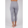 90 Degree By Reflex Womens 2 Pack Interlock Tribeca Elastic Free High Waist Side Pocket Capri and Interlock Everyday High Waist Basic Capri Legging - 3 of 4