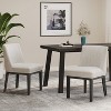 Vynxaria Modern Light Grey Dining Chair Set - Stylish & Comfortable for Any Space - 4 of 4