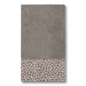 Linum Home Textiles 100% Turkish Cotton SPOTS Embellished Towel Set - 1 of 2