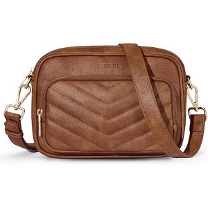 Crossbody Bags for Women RFID Vegan Leather Travel Purse Small Shoulder Handbags - 1 of 4