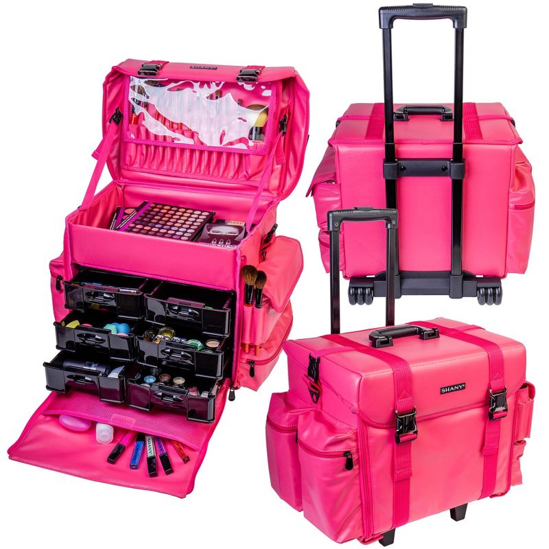 SHANY Makeup Artist Soft Rolling Case, 3 of 5