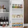 NicBex Mobile Kitchen Island Cart Multifunctional Kitchen Carts on Wheels with Storage, 1 Cabinets and 1 Drawer for Dining Rooms - 3 of 4