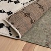 Flash Furniture Slide-Stop® Multi-Surface Reversible Non-Slip Cushion Rug Pad, 1/4" Thick, Floor Protection, for 4'x6' Area Rug, Gray - image 2 of 4