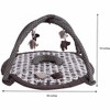 Bacati - Baby Activity Gyms & Playmats (Elephants White/Grey) - 2 of 3