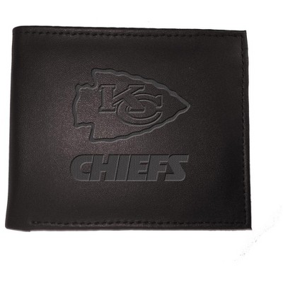  Evergreen Kansas City Chiefs Bi Fold Leather Wallet 