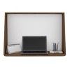 INFURNIC Decorative Wall Shelf Wall Mounted Desk with Single Shelf Space Saving Design Easy Installation, Multicolored, 16.3"*40.7"*16.3" - 3 of 4