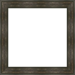 Amanti Art Rail Rustic Char Framed Dry Erase Magnetic Board - 1 of 4