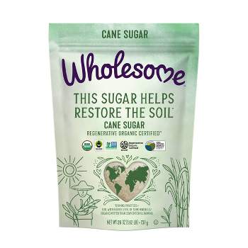 Wholesome Regenerative Agriculture Cane Sugar - 26oz