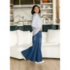 Inherit Jennifer A-Line Long Denim Skirt - 2 of 4