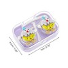 Unique Bargains Contact Lens Case Contact Lens Container Contact Lens Carrier 2.76"x1.65"x1.1" 1 Set - 3 of 4