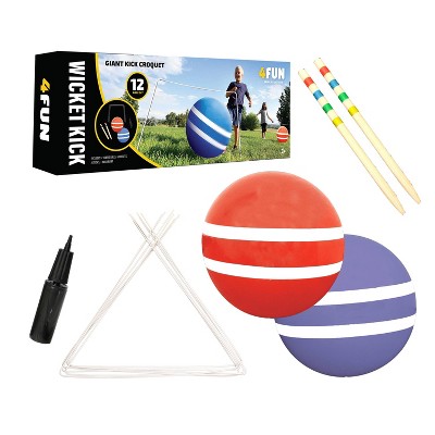 4Fun Wicket Kick Croquet Set