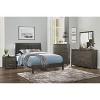 NicBex Nightstand with Drawers,Side Table with Wood Frame and Pulls,Modern Bedside Table for Bedroom,Living Room - 4 of 4