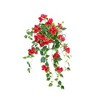 1pc/2pcs Bunch Artificial Hanging Flowers Fake Plants Bouquets For Patio Lawn Garden Decoration - 3 of 4
