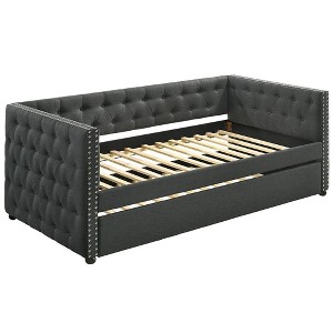 Acme Furniture Romona Bed Fabric - 1 of 4
