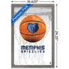 Trends International NBA Memphis Grizzlies - Drip Basketball 21 Framed Wall Poster Prints - 3 of 4