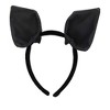 HalloweenCostumes.com One Size Fits Most   Bat Ears Costume Headband Accessory | Headband Accessory for Halloween and Themed Events,  Black - 2 of 4